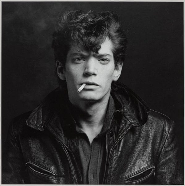 Self Portrait 1980 by Robert Mapplethorpe