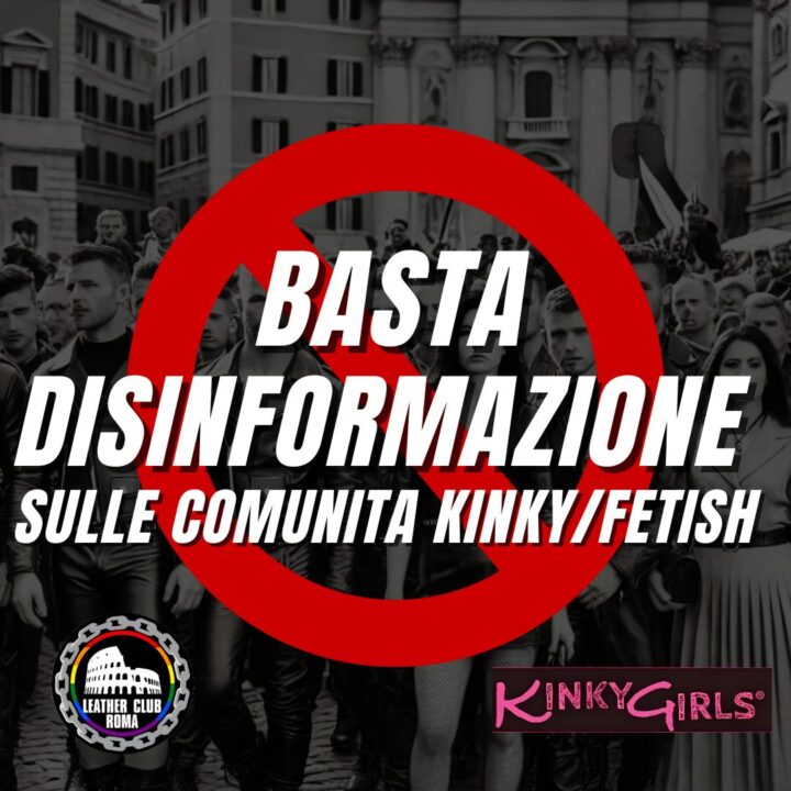 stop disinformazione kinky girls leather club